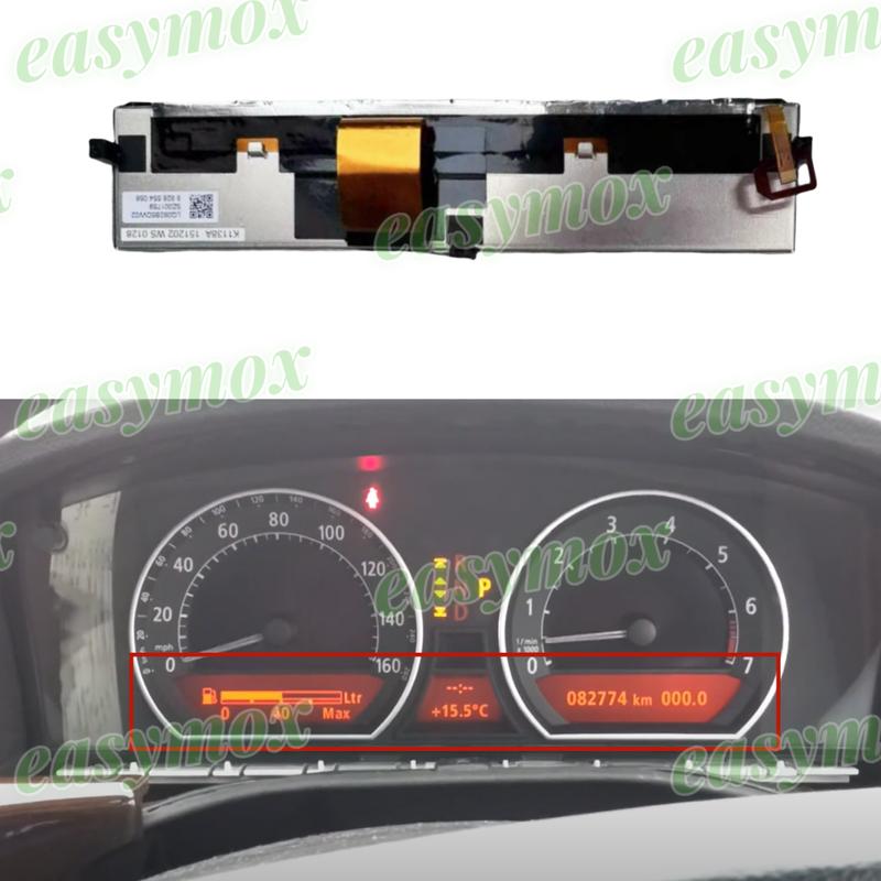 LCD Display For 2001-2008 BMW 7 E65 E66 Instrument Cluster Repairment