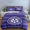 Striped Austria Wien Bedding Set Bedding Duvet Cover Set Duvet Cover Pillowcases  (1 * Duvet Cover 2 * Pillowcases, without duvet insert)