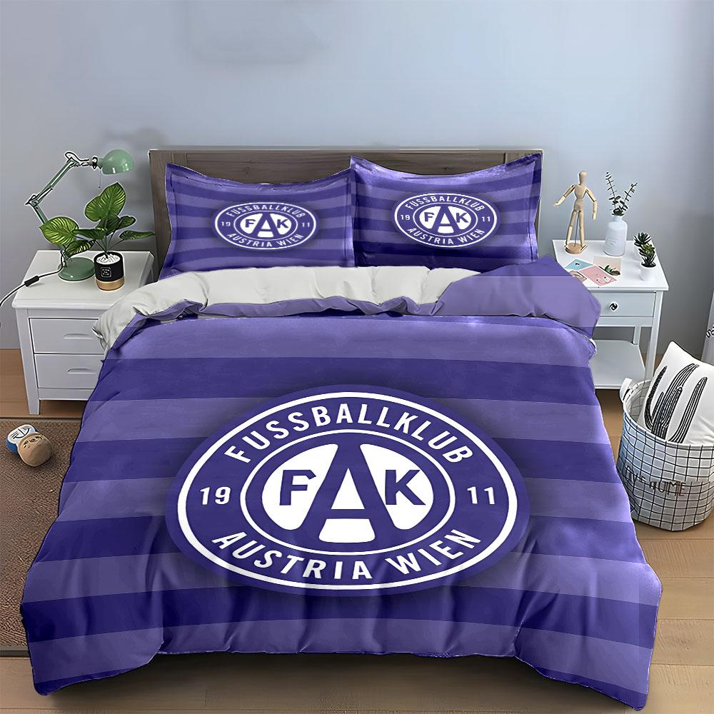 Striped Austria Wien Bedding Set Bedding Duvet Cover Set Duvet Cover Pillowcases (1 * Duvet Cover 2 * Pillowcases, without duvet insert)