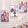 D-Doki Doki L-Literature Club Anime Poster HD Art Sticky Wall Waterproof Home Living Room Bedroom Bar Aesthetic Decoration