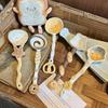 Underglaze Color Cute Ceramic Spoon Personal Special High-value Spoon Creative Long-handled Spoon Spoon Meal Spoon Household