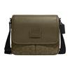 Sprint 26 Magnetic Closure Leather And Fabric Medium Shoulder Crossbody Bag Men Bags Brown CE534-SVVFE