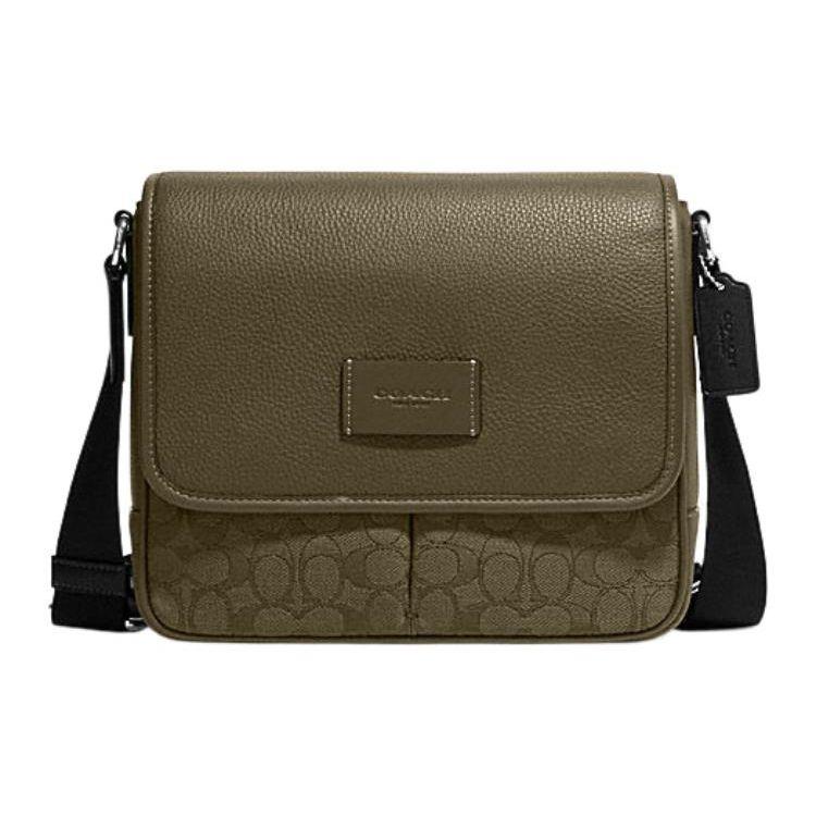 

Coach CE534-SVVFE Sprint Map Bag 25 Signature Jacquard Charcoal Black Basic Set (Bag+Dust Bag)