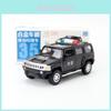 Hummer H3 Legierung Polizei Auto Modell Mit Trägheitssteuerung Für Kinder Sammlung