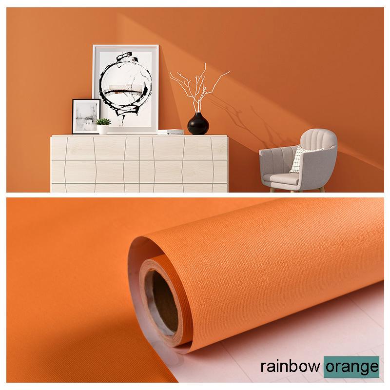 Solid Color Self-Adhesive Wall Decoration Sticker - Waterproof & Moisture-Proof, Instant Adhesive Sticker for Bedroom