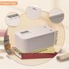 Lockable Storage Box Locking with Timer Spacious Container for Cosmetics Personal