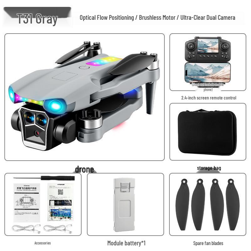 Smart Drone Outdoor Educational Toy for Boys - New Large Screen Electric Airplane