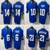 Maglia da Football NFL Seattle Seahawks da Uomo Ricamata Uniforme di Squadra Abbigliamento per Fan Giorno della Partita Abbigliamento Casual