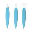 3Pcs Stainless Steel Pedicure Knife Tools Ingrown Toe Nail Correction Dead Skin RemoverBlue Kit