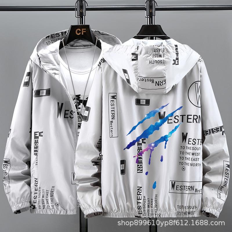Men's lightweight sun-protective jacket: breathable and ideal for outdoor fishing