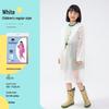 Reusable Full-Length Women's Raincoat for Outdoor Use