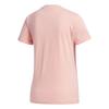 adidas W Big Gfx T M Sveter S Potlačou Písmen Ležérne Tričko s Okrúhlym Výstrihom a Krátkym Rukávom Dámske Tričká Ružové FM6155