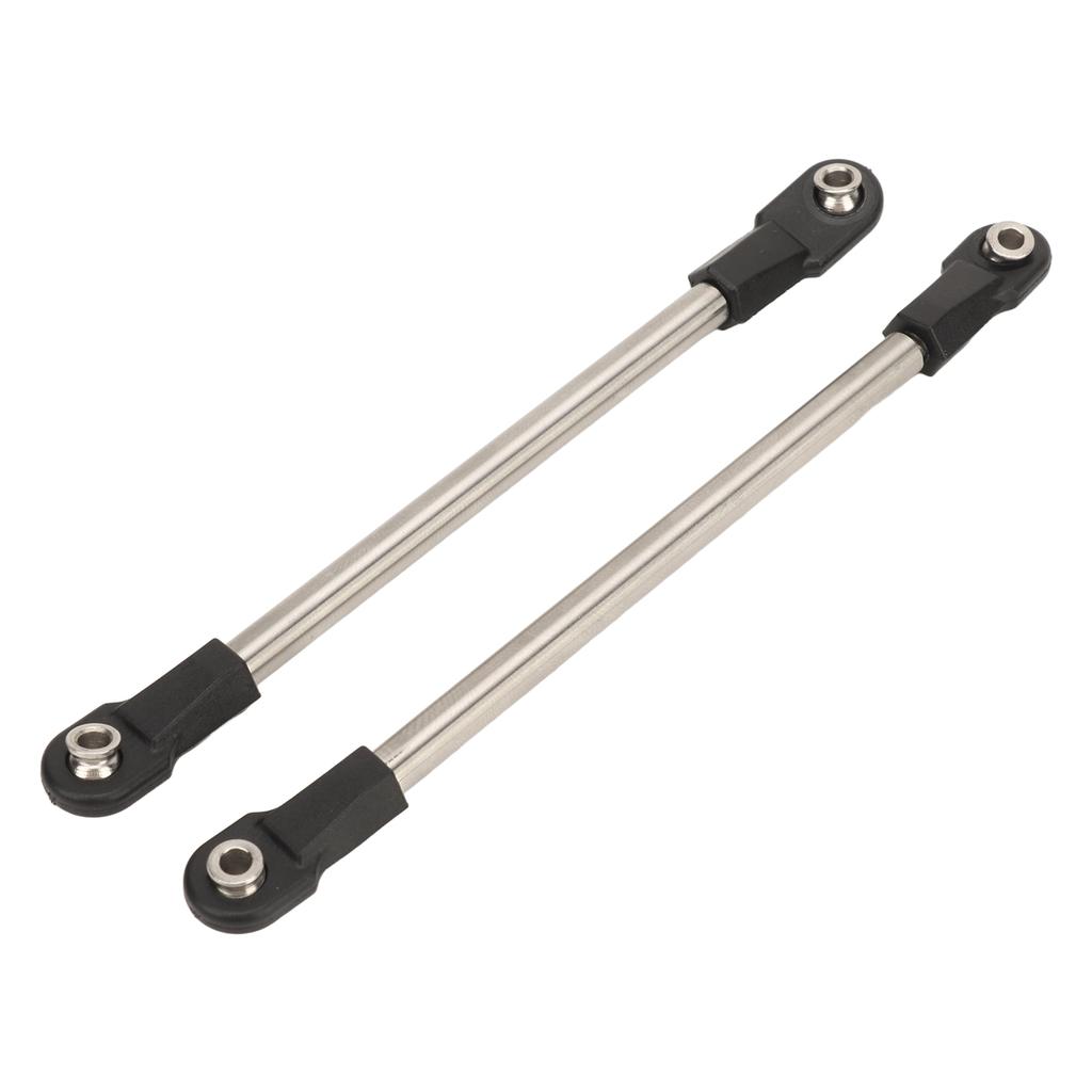 8Pcs Stainless Steel Link Rod 275mm Wheelbase Stainless Steel Link Rod Linkage Set for 1/10 RC Crawler Car