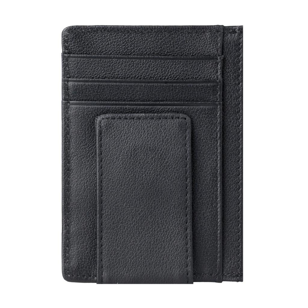 Crazy Horse Leather Zero Wallet Men's Retro Genuine Leather Bull Pickup Bag Cash Banknote USD Clip