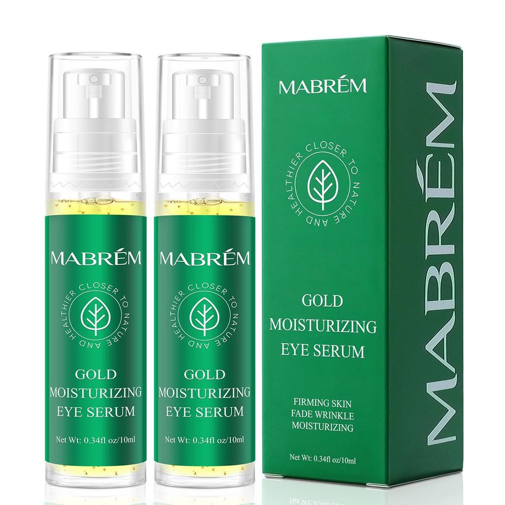 MABREM Goldene Augencreme - Anti-Falten & Feuchtigkeitsspendend 10ml