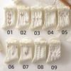 Chaussettes blanches simples, polyvalentes, jolies, nœuds papillon, petites fleurs, chaussettes tube moyennes pour femmes, Kawaii Harajuku Jk Lolita, chaussettes en coton pour filles