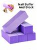 5 Count Nail Buffer Block,  Professional Pedicure Manicure Buffer Kits