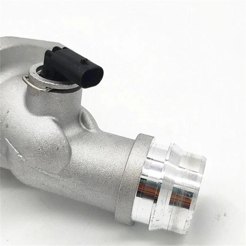 Engine Coolant Thermostat Assembly 25500-2E085 255002E085 for Veloster 2017-2020 Thermostat Housing Assembly Replacement