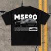 M5 F90 Car Enthusiast Tee - V8 Twin-Turbo Graphic T-Shirt - German Auto Racing Apparel - Supercar Gift for Him