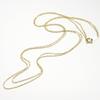 And My Jewelry 18K Gold Necklace Double Screw Subtle Gift Wrapped [Your Box] Chain, Design, Gradient,