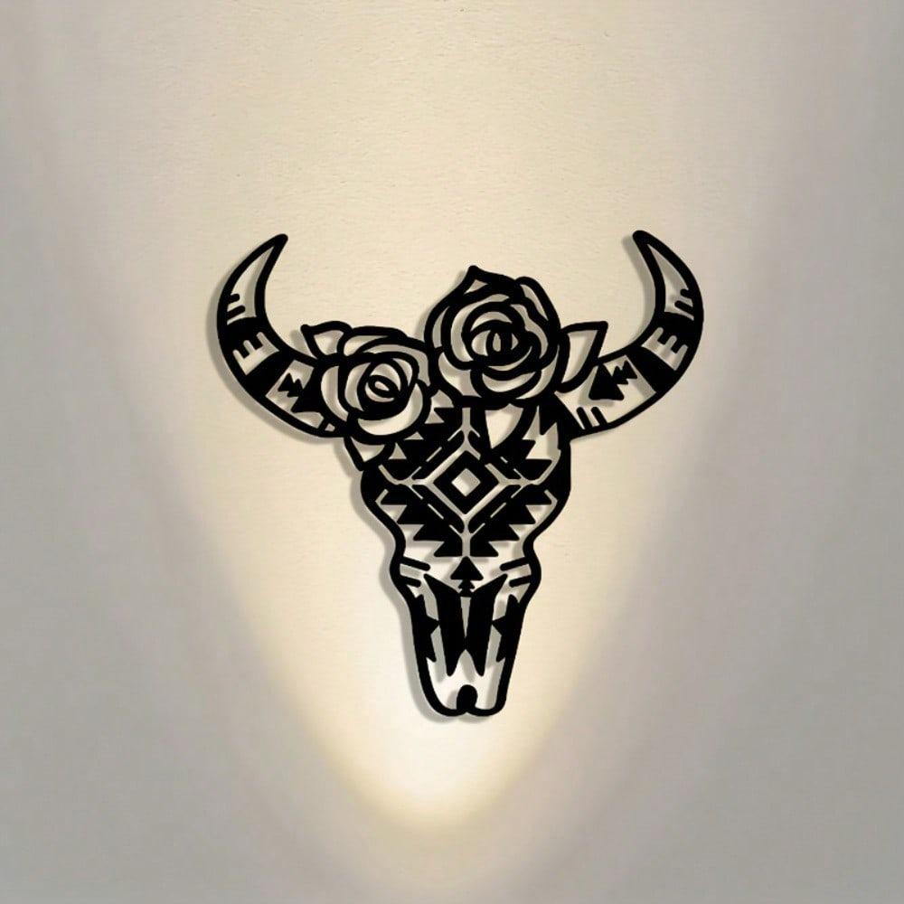Single Piece Iron Bull Head Wall Art Bohemian Style Metal Home Decor Inspired by Scripture Perfect Festival Gift Housewarming Present