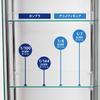 Fuji Boeki Collection Case Figure Case 4 Tiers Width X Depth X Height 120cm White Full Glass Assembly Required Low Type 97341 42.5 36.5