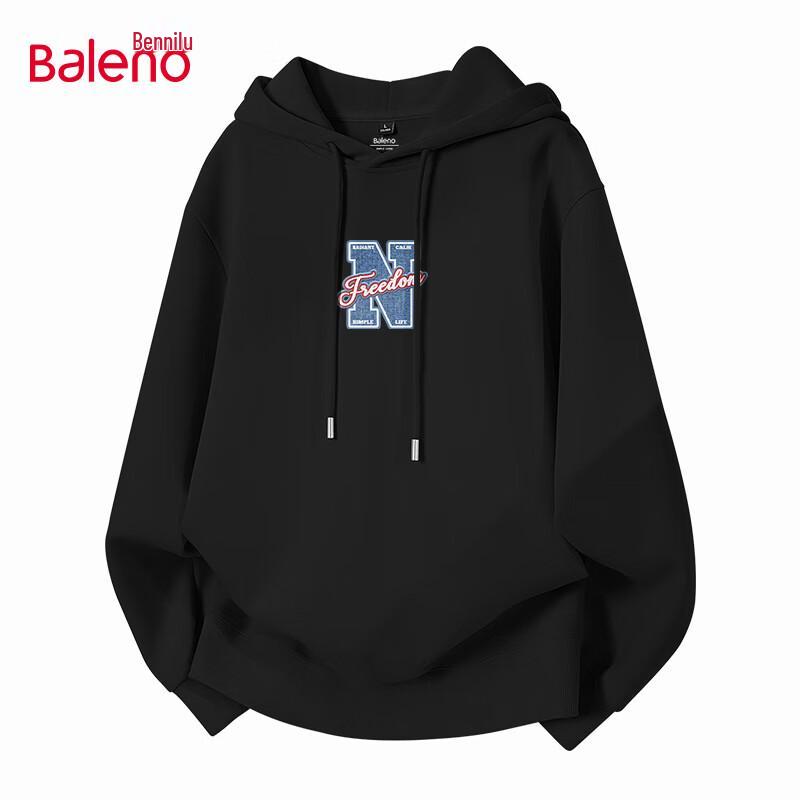 Baleno Unisex Loose-Fit Hooded Sweatshirt