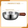 Pot Butter Melting Non Slip Portable Kitchen Cooking Tools Household for Boiling Sauce Pan