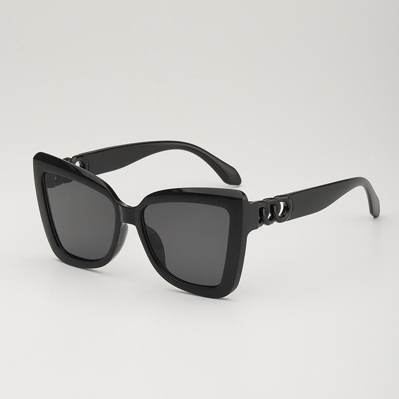Big Frame Vintage Square Sunglasses for Women Men Cat Eye Sun Glasses UV Protection Fashion Goggles