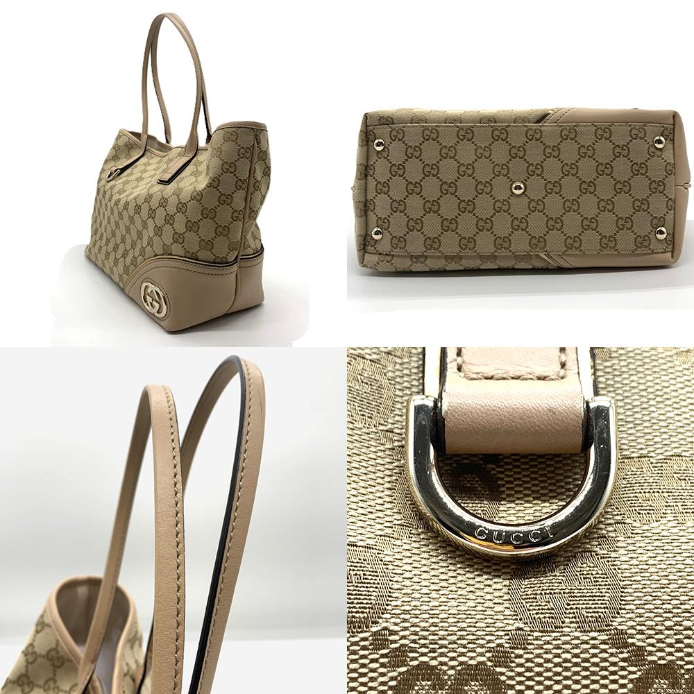 Used GUCCITote Bag leather unisex
