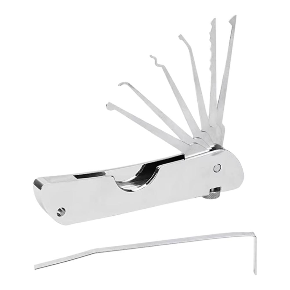 

Нержавеющая сталь Различные Длинные Ручки Крюк Извлекатель Посторонних Предметов Сломанный Извлекатель Набор Инструментов Ключ P9S5 A-1pcs