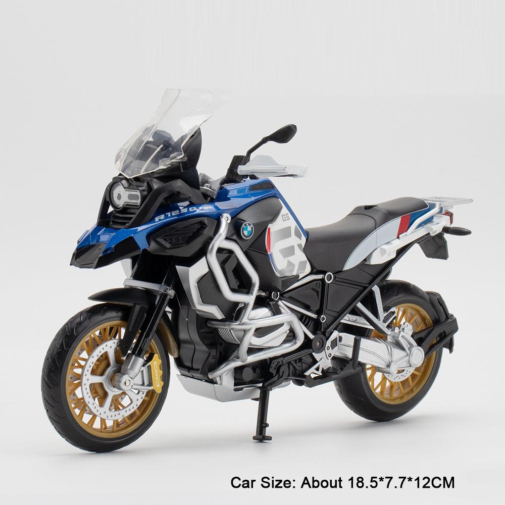 

1:12 Suzuki Gsx1000r R1250gs Alloy Diecast Toys Motorcycle Models Car With Light Shock Absorption Miniature Motorbike Boys Gifts