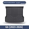 For Xpeng G6 G7 2023-2026 Dedicated Car Rear Trunk Mat Anti Slip Waterproof Durable Trunk Lower Layer Backrest Cushion Pad
