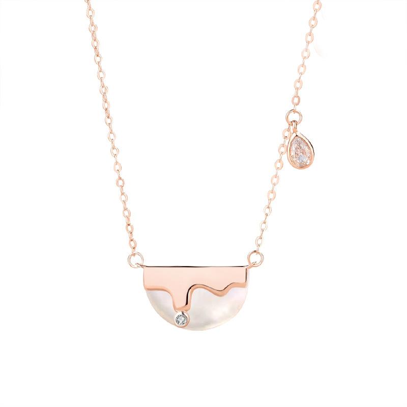 Tancise – collier avec pendentif de personnalité de luxe en argent Sterling S925, collier de marée classique pour femmes