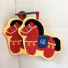 Cute Cartoon New Year Pony Hand Towel Coral Fleece Home Kitchen Bathroom Wipes Horse Thickened Kitchen Hanging Absorbent Towels
