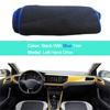 For Volkswagen VW POLO MK6 2018    Center Console Protector Carpet Dash Mat Car Inner Dashboard Cover