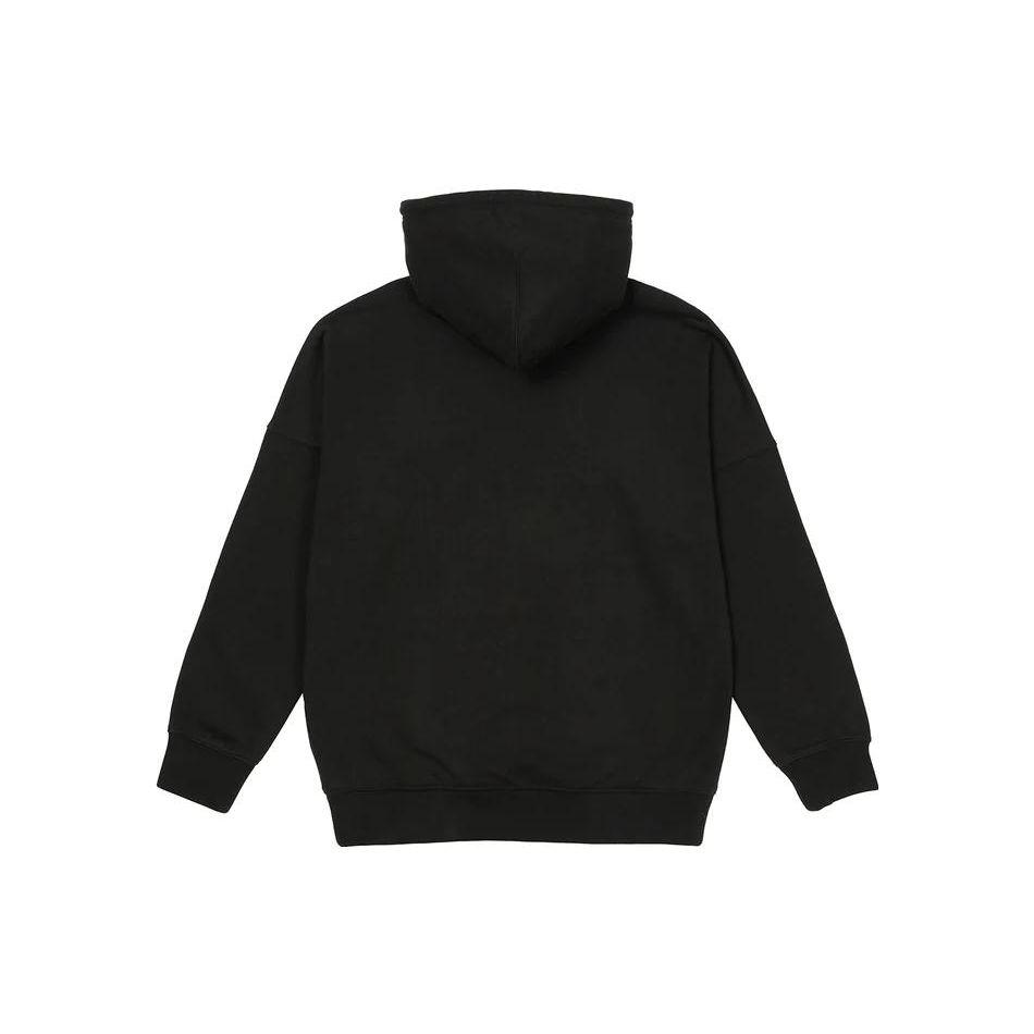 Palace FW22 Cut Out Hooded Sweatshirt With Embroidered Logo Print Men Hoodies Black P21CS229