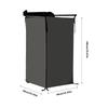 Multiple Purpose Outdoor Shower Tent Quick Assembly Feature Upgrades for Bathroom Changing Room And Toilet Use Vehicle Side