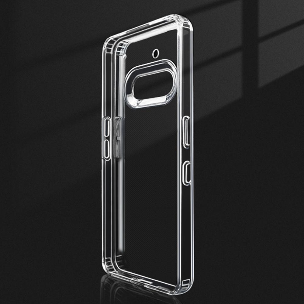 For Nothing Phone (3a) Case Clear PC+TPU Anti-Scratch Phone Back Cover