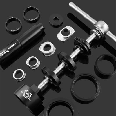 Aluminum Alloy Bottom Bracket Install and Removal Tool Reusable Portable Bicycle Repair Tools Stainless Steel