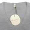 TOYOBOSHI SUKAI-STH Women's Cashmere Silk V-Neck Knit Top, Gray, Size 1, 09IT-CS0001 tops 1 grayUsed
