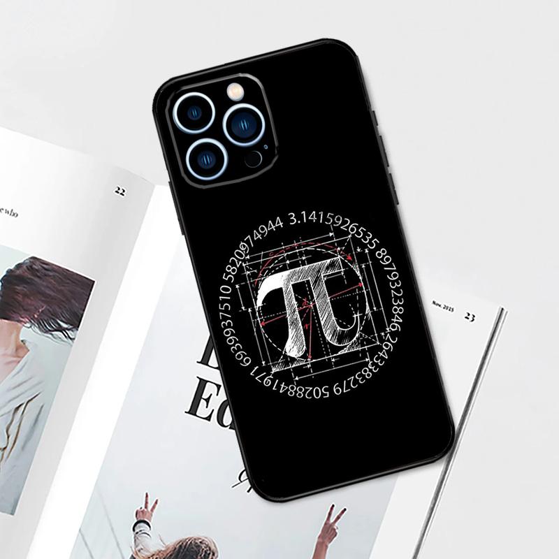 Symbol Math Science Physics Formulas Case For iPhone 14 13 12 11 15 16 Pro Max Plus XS Max X XR 7 8 Plus 13 12 Mini Phone Cover
