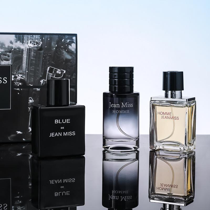 Azure Men's Long-Lasting Eau de Toilette: Earthy & Woody Perfume 3-Piece Set - Vietnam Scent Collection.
