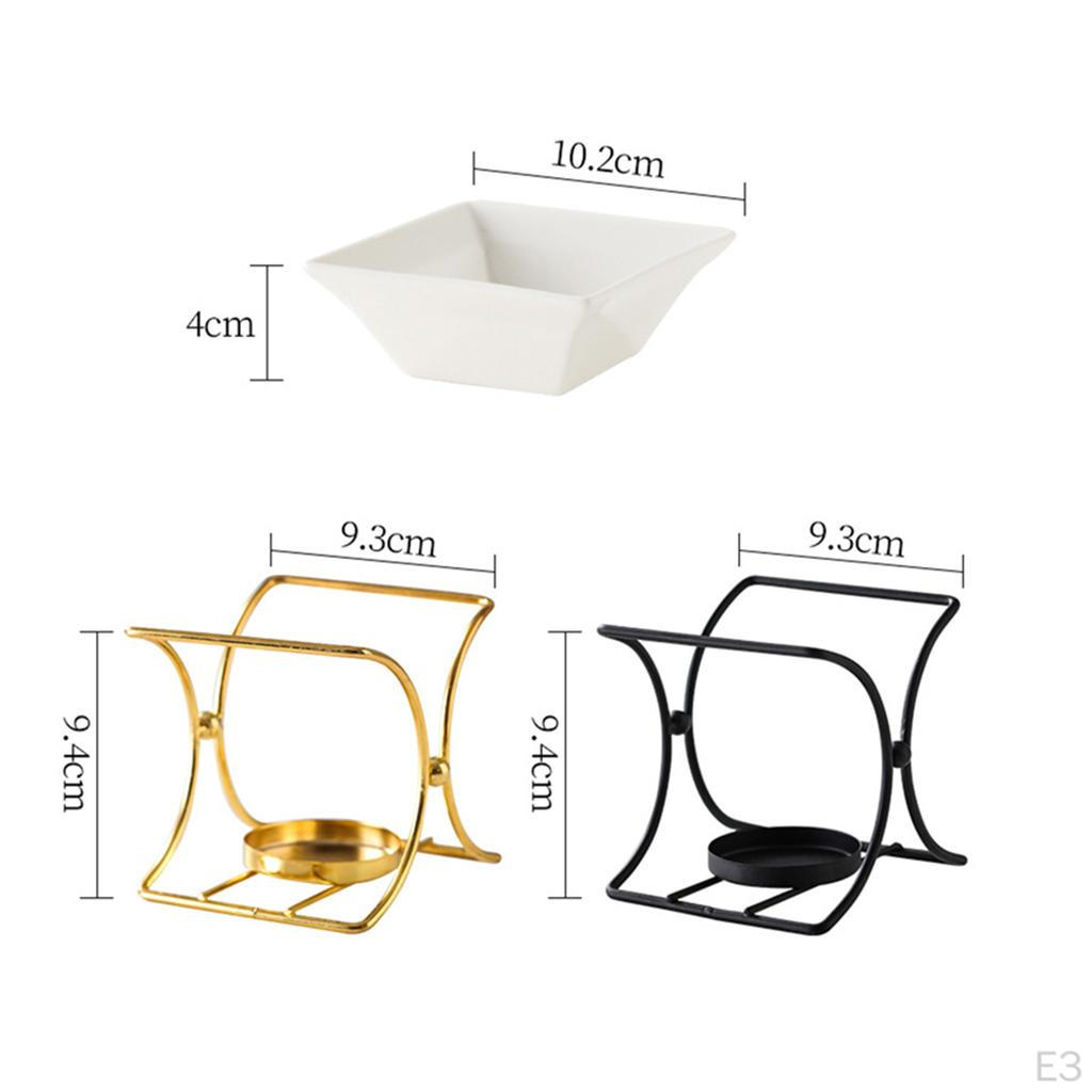 150ml Essential Ceramic Balcony Birhtday holders ing Warmer SPA Scented Tea Light Holder diffuser