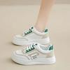 White Shoes Women's Autumn New Platform Height Increasing Women Shoes All-Matching Casual Sports Board Shoes