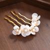 For Girls Disk Hair Hanfu For Women Flowers Hair Stick U Shaped Hairpin Hair Accessories Hair Fork