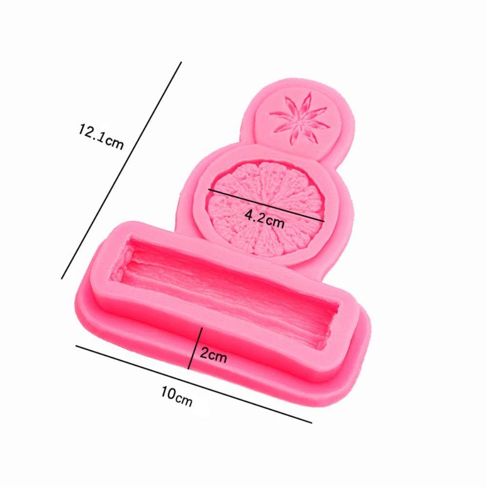 Lemon Design 3D Silicone Mold Star Anise Pattern Cinnamon Shape Christmas Mold Reusable Nuts Texture Cupcake Mold Candy Making