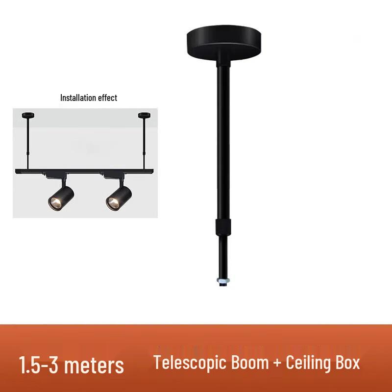 Pailide Adjustable Track Light Hanging Rod Kit