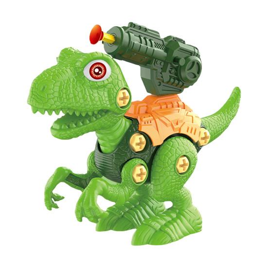 

1 набор для обучения навыкам взаимодействия родителей и детей, экологичный, с отверткой, для детей, сделай сам, собирай модель динозавра, игрушки, собранные игрушки зелёный