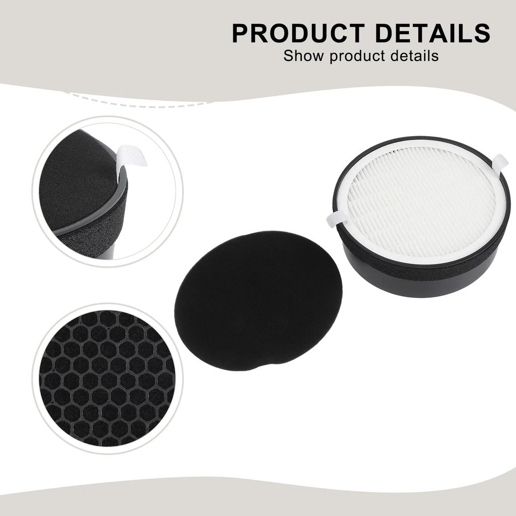 For LVH132 For LVH132RF Compatible Air Purifier Filter with HEPA and Activated Carbon for Improved Air Quality